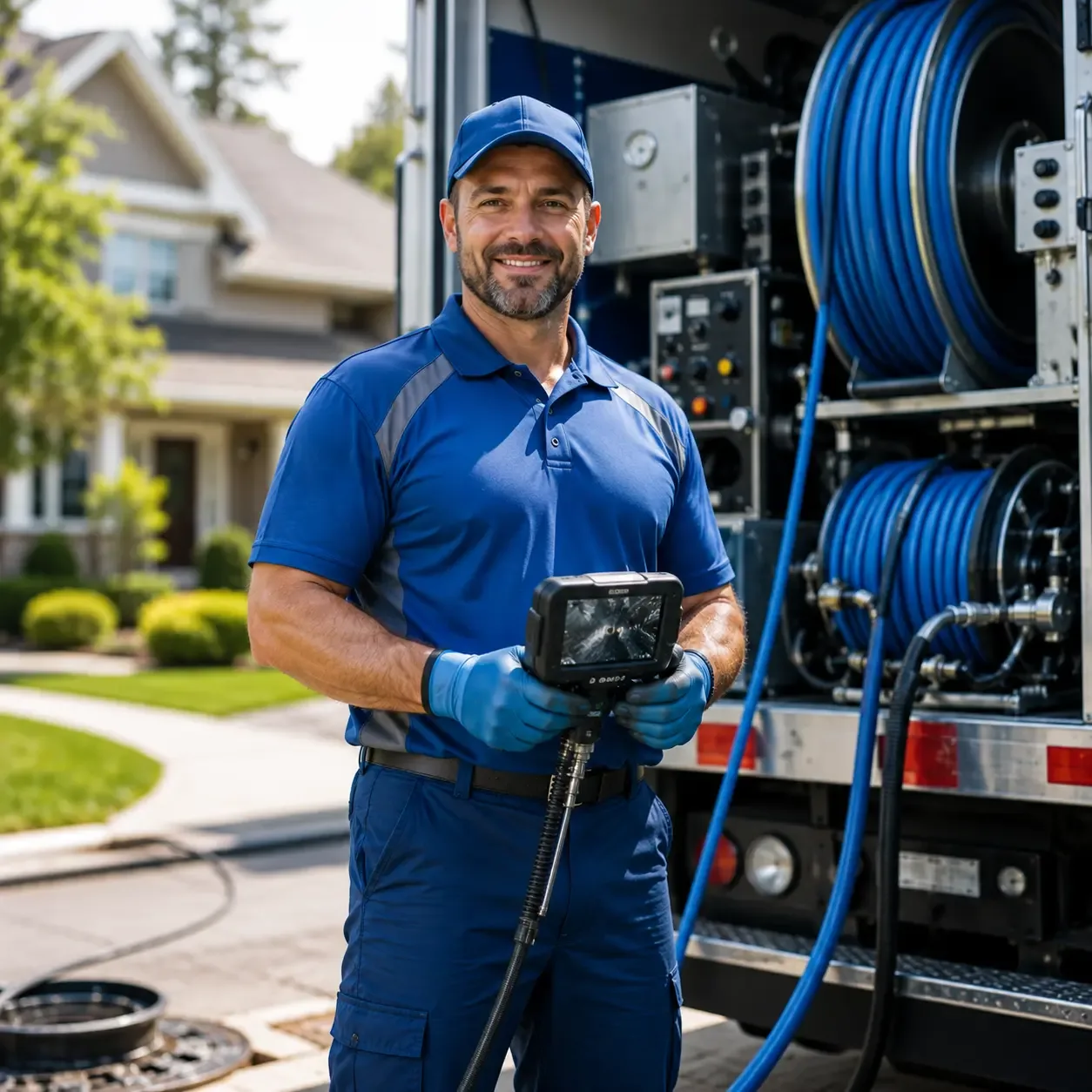 Local outdoor drain cleaning specialists in Sebewaing, MI